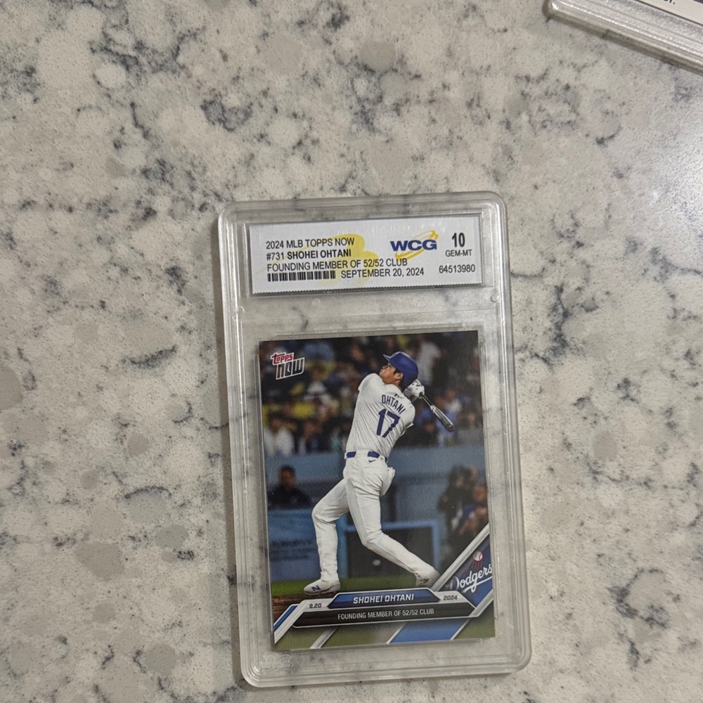 Topps Shohei Ohtani Baseball Card - Blue/White - Topps